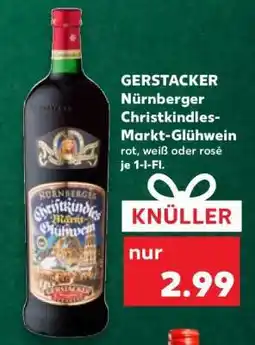 Kaufland Gerstacker Nürnberger Christkindles-Markt-Glühwein Angebot