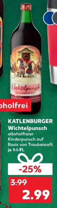 Kaufland KATLENBURGER Wichtelpunsch Angebot