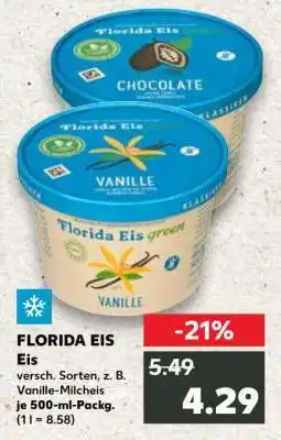 Kaufland FLORIDA EIS Angebot