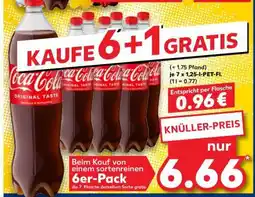 Kaufland Coca-Cola Original Taste Angebot