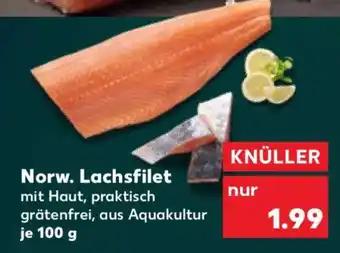 Kaufland Norw. Lachsfilet Angebot