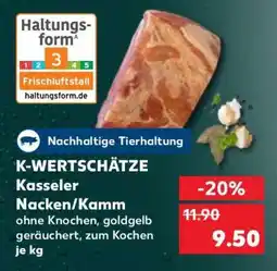 Kaufland K-WERTSCHÄTZE Kasseler Nacken/Kamm Angebot