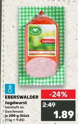 Kaufland EBERSWALDER Jagdwurst Angebot