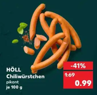 Kaufland HÖLL Chiliwürstchen Angebot