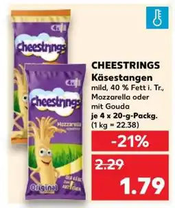Kaufland CHEESTRINGS Käsestangen Angebot