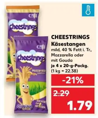 Kaufland CHEESTRINGS Käsestangen Angebot