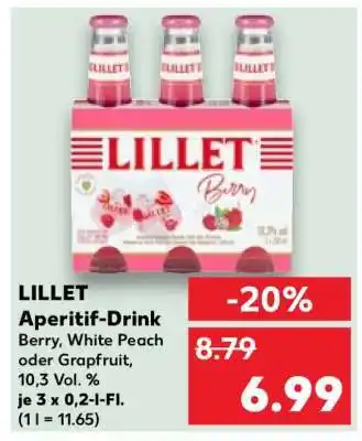 Kaufland LILLET Aperitif-Drink Angebot