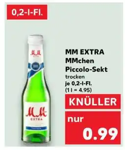 Kaufland MM EXTRA MMchen Piccolo-Sekt Angebot