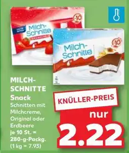 Kaufland MILCH-SCHNITTE Angebot
