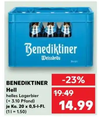 Kaufland Benediktiner Hell Angebot