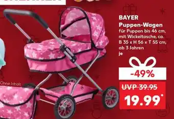 Kaufland BAYER Puppen-Wagen Angebot
