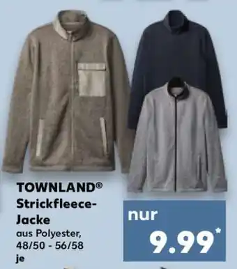 Kaufland TOWNLAND Strickfleece-Jacke Angebot