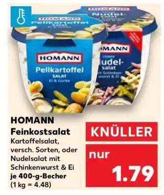 Kaufland HOMANN Feinkostsalat Angebot