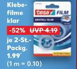 Kaufland Klebefilme klar Angebot