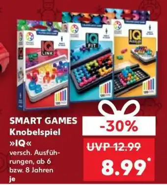 Kaufland SMART GAMES Knobelspiel IQ Angebot