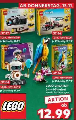 Kaufland LEGO CREATOR 3-in-1-Spielset Angebot