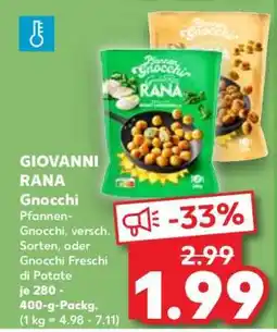 Kaufland Giovanni Rana Gnocchi Angebot