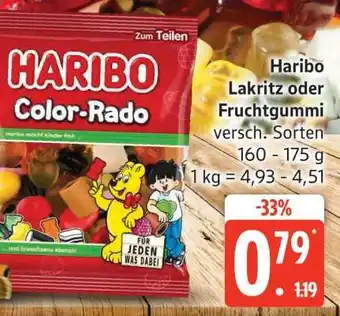 Edeka Haribo Color-Rado Angebot