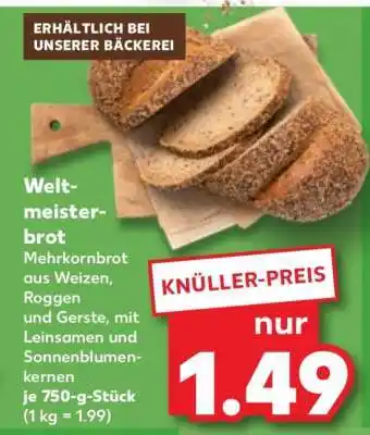 Kaufland Weltmeisterbrot Angebot