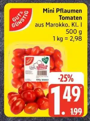 Edeka Mini-Pflaumen- tomaten Angebot