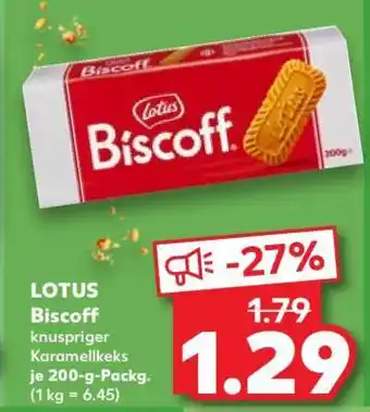 Kaufland LOTUS Biscoff Angebot