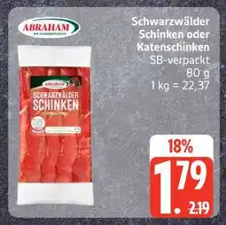 Edeka Schwarzwälder Schinken oder Katenschinken Angebot