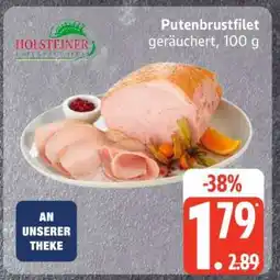 Edeka Putenbrustfilet geräuchert, 100 g Angebot