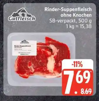 Edeka Rinder Suppenfleisch ohne Knochen Angebot