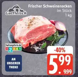 Edeka Frischer Schweinenacken Angebot