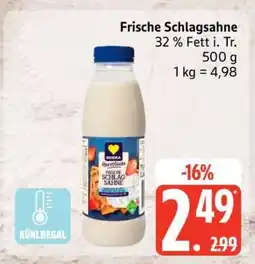 Edeka Frische Schlagsahne Angebot