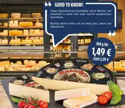 Edeka Österreichischer Schnittkäse Angebot