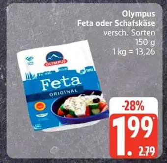 Edeka Olympus Feta oder Schafskäse Angebot