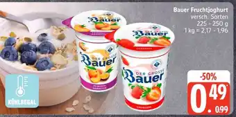 Edeka Bauer Fruchtjoghurt Angebot