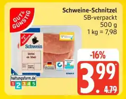 Edeka Schweine-Schnitzel Angebot