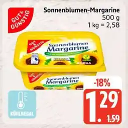 Edeka Sonnenblumen Margarine Angebot