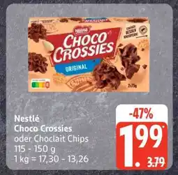 Edeka Nestlé Choco Crossies oder Choclait Chips Angebot