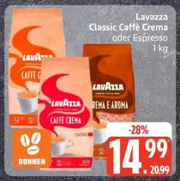 Edeka Lavazza Classic Caffè Crema oder Espresso Angebot