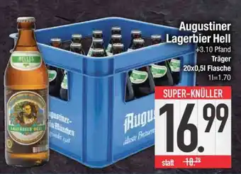 Edeka Augustiner Lagerbier Hell Angebot