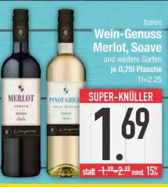 Edeka Wein-Genuss Merlot, Soave Angebot