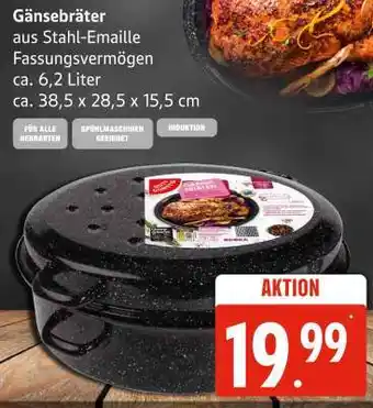 Edeka Gänsebräter Angebot