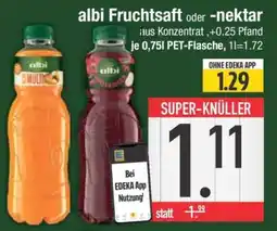 Edeka albi Fruchtsaft oder -nektar Angebot