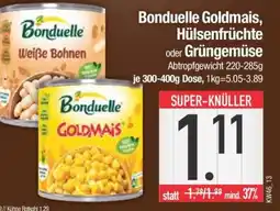 Edeka Bonduelle Goldmais, Hülsenfrüchte oder Grüngemüse Angebot
