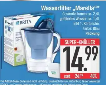 Edeka Wasserfilter 'Marella' Angebot