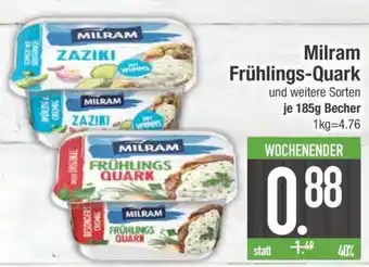 Edeka Milram Frühlings-Quark Angebot