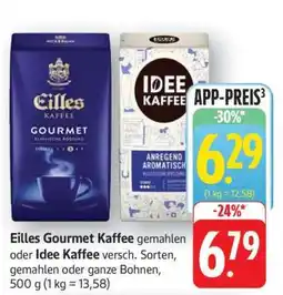 Edeka Eilles Gourmet Kaffee oder Idee Kaffee Angebot