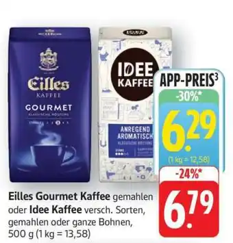 Edeka Eilles Gourmet Kaffee oder Idee Kaffee Angebot