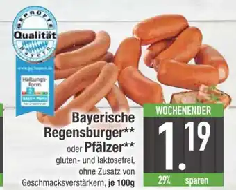 Edeka Bayerische Regensburger oder Pfälzer Angebot