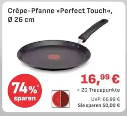 Edeka Crêpe-Pfanne Perfect Touch, Ø 26 cm Angebot