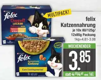 Edeka felix Katzennahrung Angebot