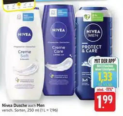 Edeka Nivea Dusche auch Men Angebot